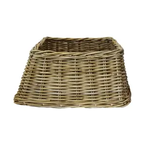 Ivyline Wicker Square Christmas Tree Skirt - image 3
