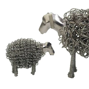 Wiggle Lamb Figurine - Nickel