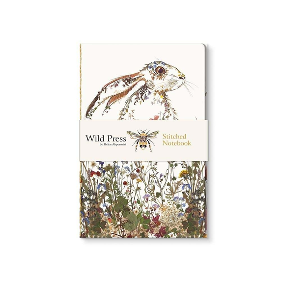 Wild Press Hare Stitched Notebook