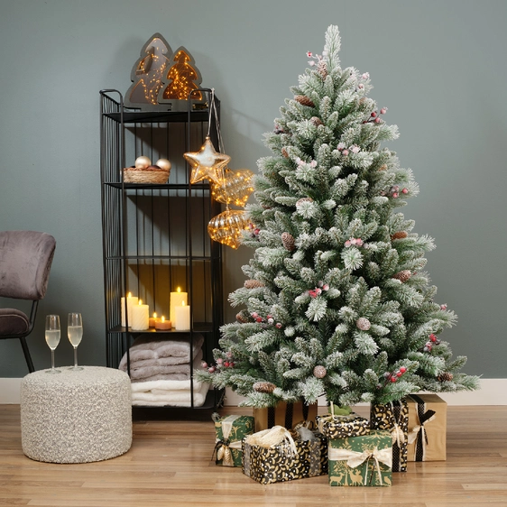 Windham Frosted Spruce Artificial Christmas Tree 5ft - image 2