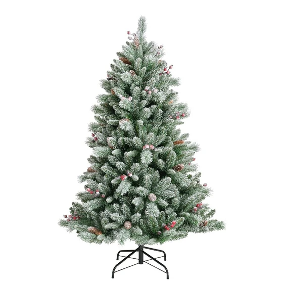 Windham Frosted Spruce Artificial Christmas Tree 5ft - image 1
