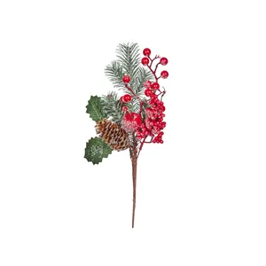 Winter Foliage Artificial Stem - 30cm