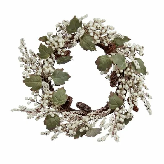 Winterberry Artificial Wreath - Large