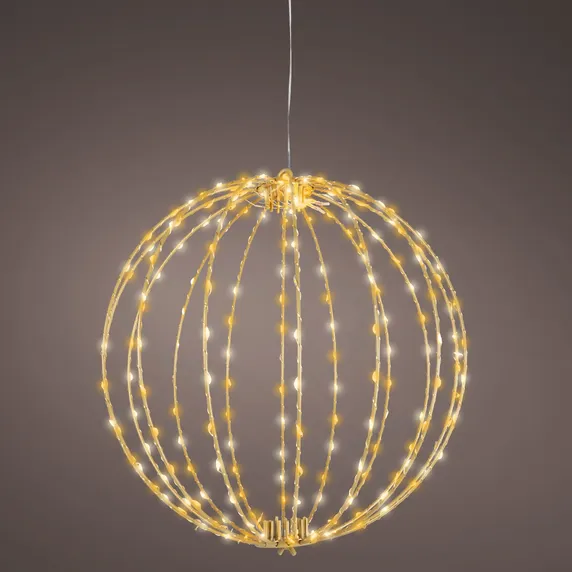 Wire Hanging Micro LED Globe - 38cm