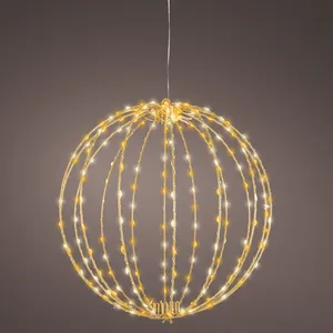 Wire Hanging Micro LED Globe - 38cm