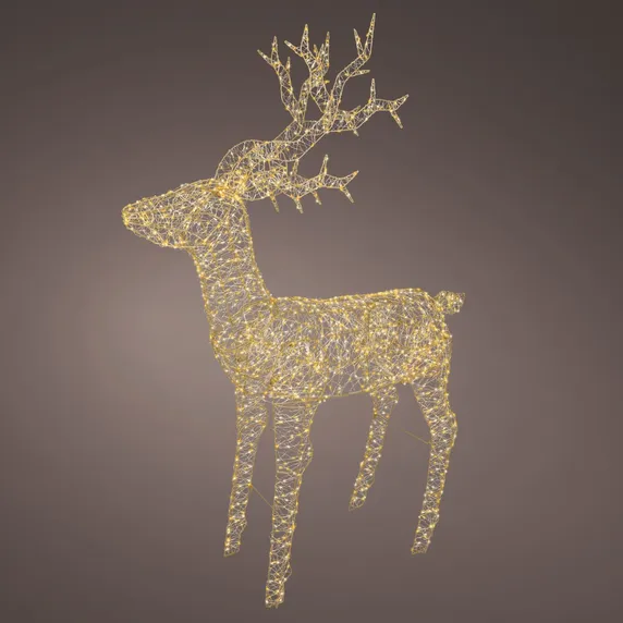 Wirework Golden Reindeer - 162cm