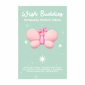 Wish Buddies Pocket Token - Butterfly - image 1