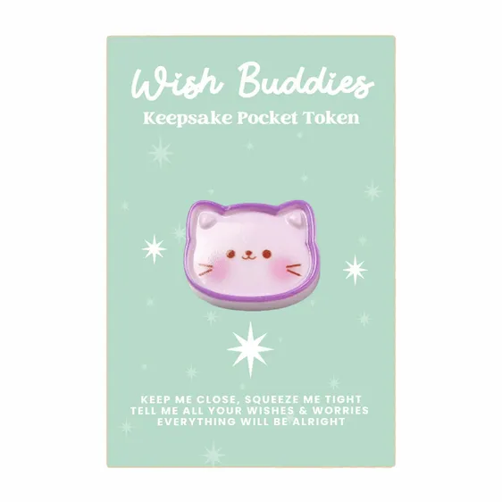 Wish Buddies Pocket Token - Cat