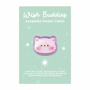 Wish Buddies Pocket Token - Cat