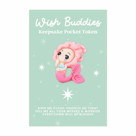 Wish Buddies Pocket Token - Mermaid