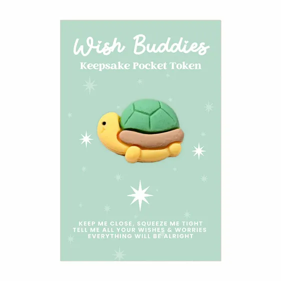 Wish Buddies Pocket Token - Tortoise