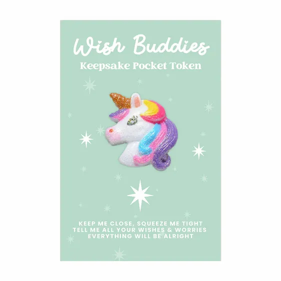 Wish Buddies Pocket Token - Unicorn