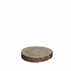 Wood Slice Pot Stand Ø20cm