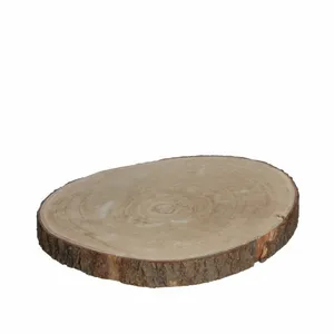 Wood Slice Pot Stand Ø34cm