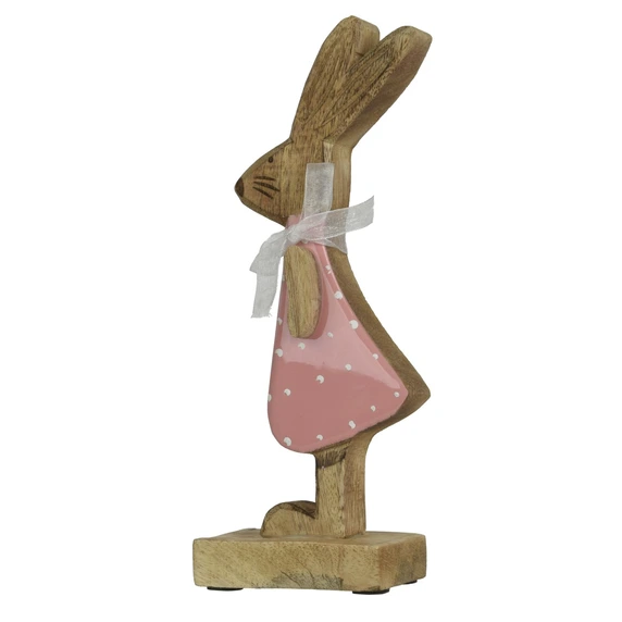 Wooden Bunny Ornament - image 2