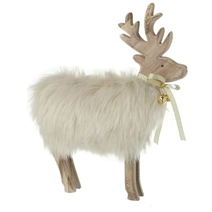 Wooden Reindeer Ornament