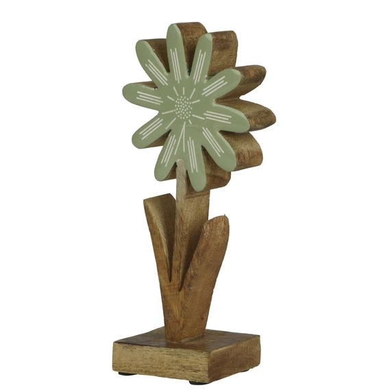 Wooden Spring Flower Ornament - image 3