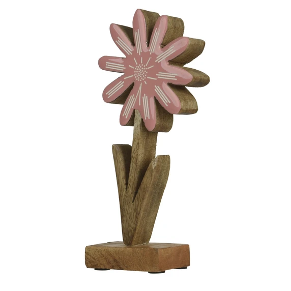 Wooden Spring Flower Ornament - image 2