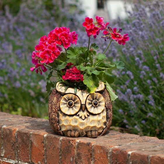 Woodland Owl Planter