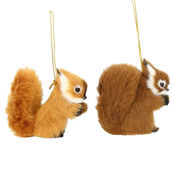 Woodland Squirrel Tree Decoration