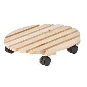 Woodland Wheeled Pot Stand - 38cm - image 2