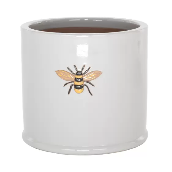 Wisteria Grey Bee Pot Ø23cm