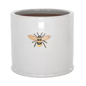 Wisteria Grey Bee Pot Ø23cm