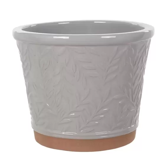 William Morris Glazed Grey Pot Ø40cm