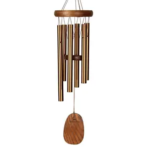 Woodstock Chimes Amazing Grace Bronze Windchime - Small