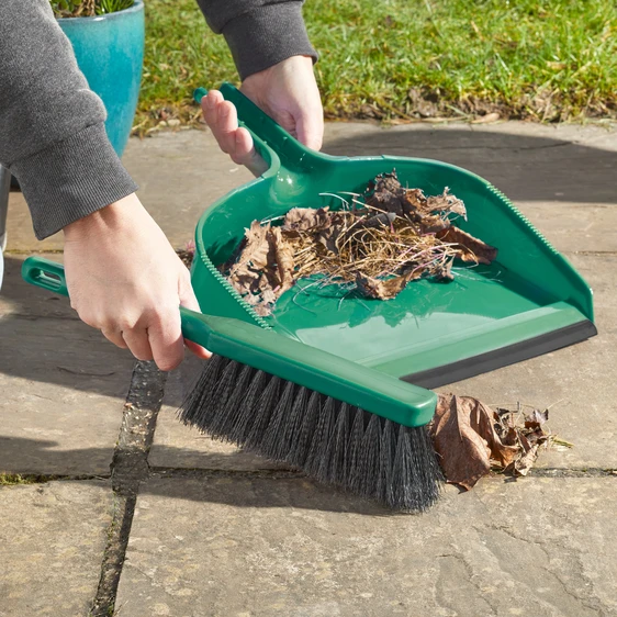 Yard Pan & Brush