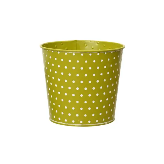 Zinc Round Polka Dot Planter - image 2