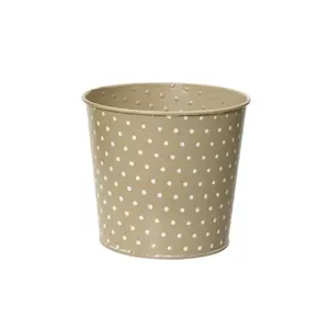 Zinc Round Polka Dot Planter - image 3