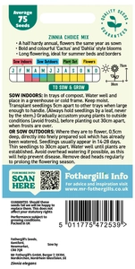 Zinnia Choice Mixed - image 2