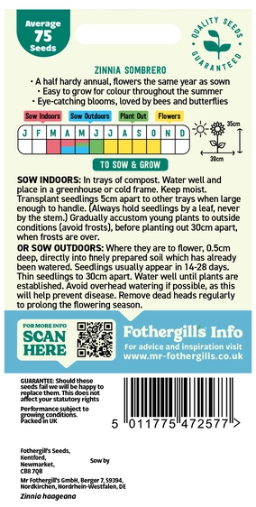Zinnia Sombrero - image 2