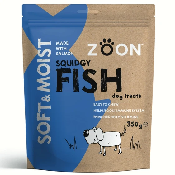 Zoon Soft & Moist Dog treats - Squidgy Fish - image 1